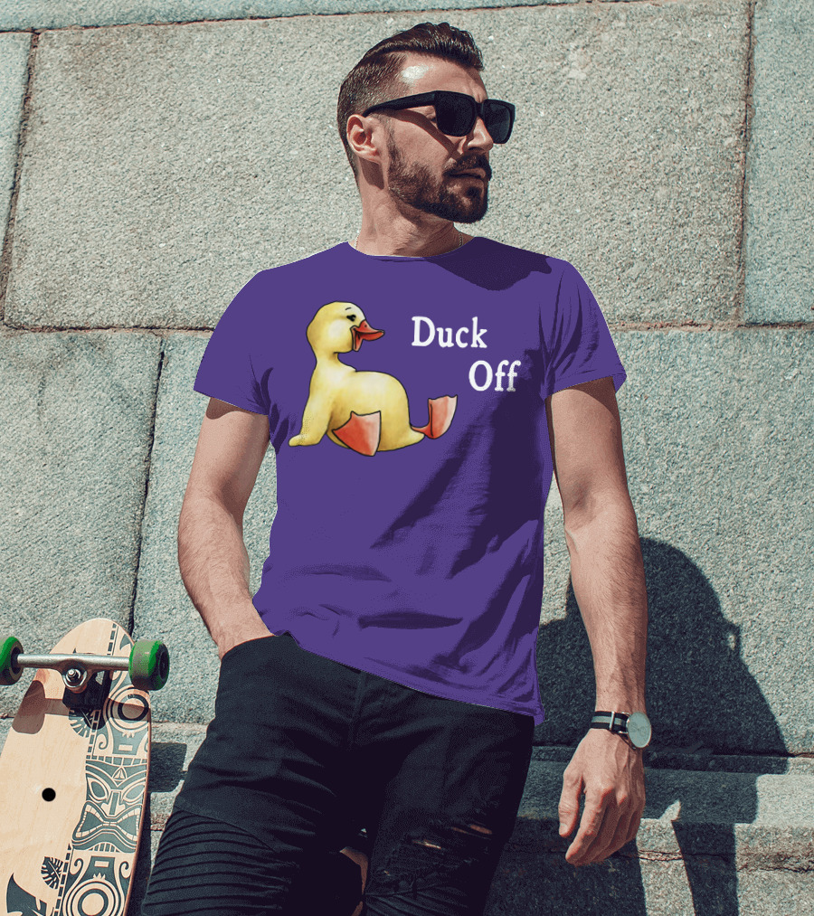 Duck Off Funny Sitting Duck T-Shirt