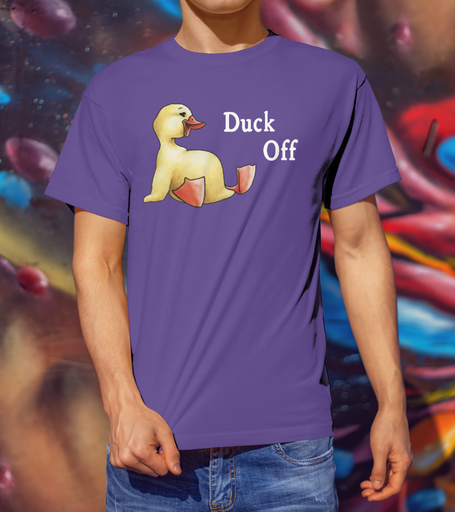 Duck Off Funny Sitting Duck T-Shirt