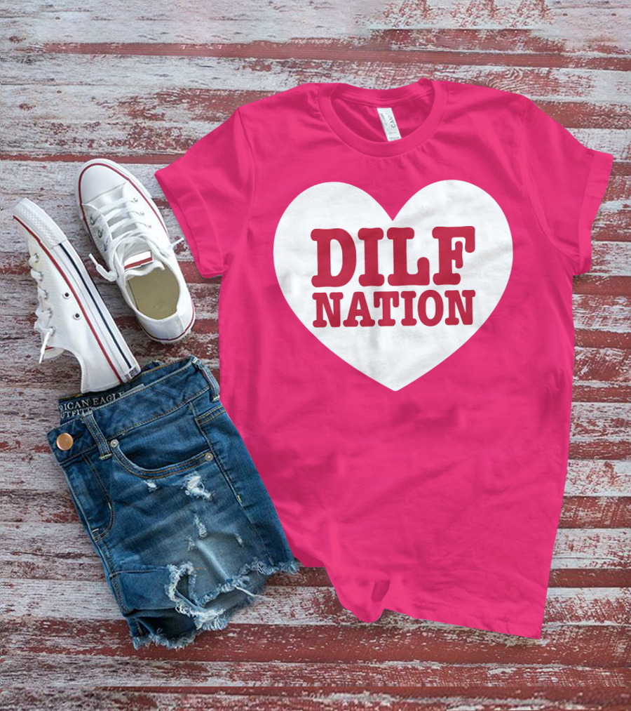 DILF NATION Heart Classic T-Shirt