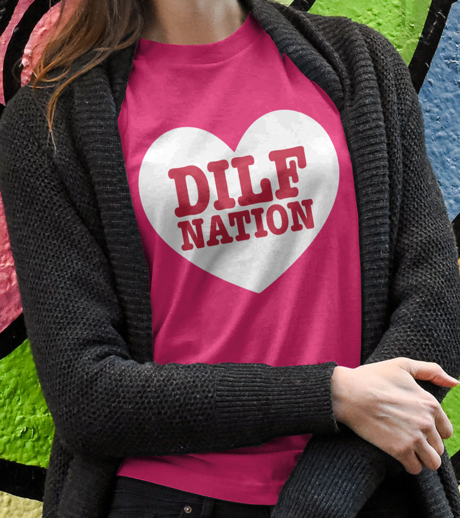 DILF NATION Heart Classic T-Shirt