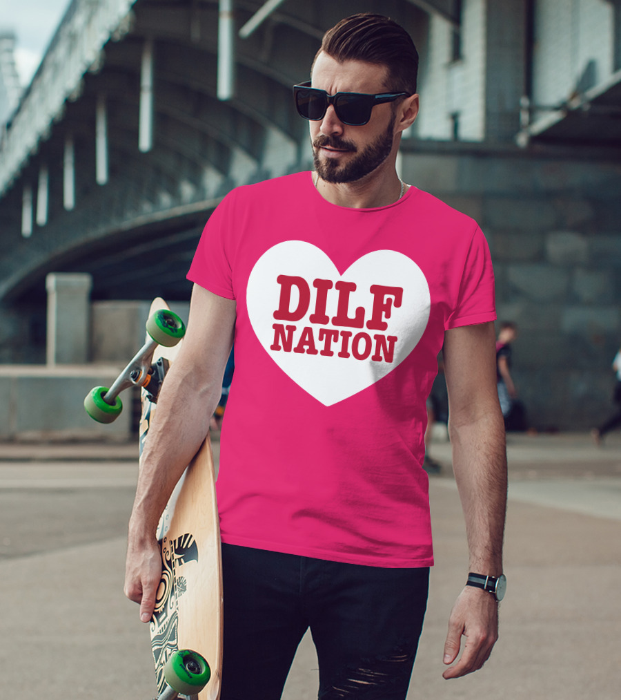 DILF NATION Heart Classic T-Shirt