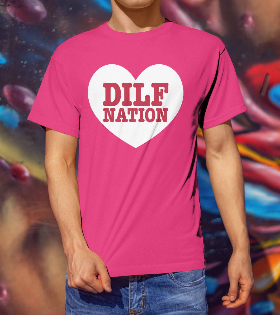 DILF NATION Heart Classic T-Shirt
