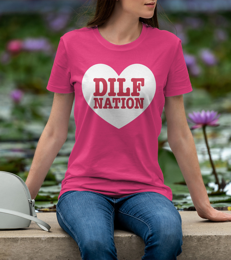 DILF NATION Heart Classic T-Shirt