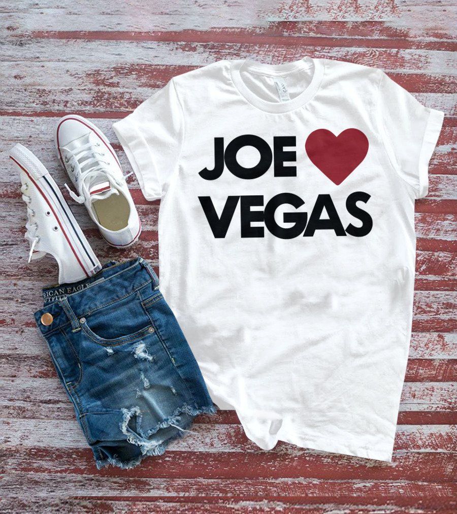 Joe Heart Vegas Love T-Shirt
