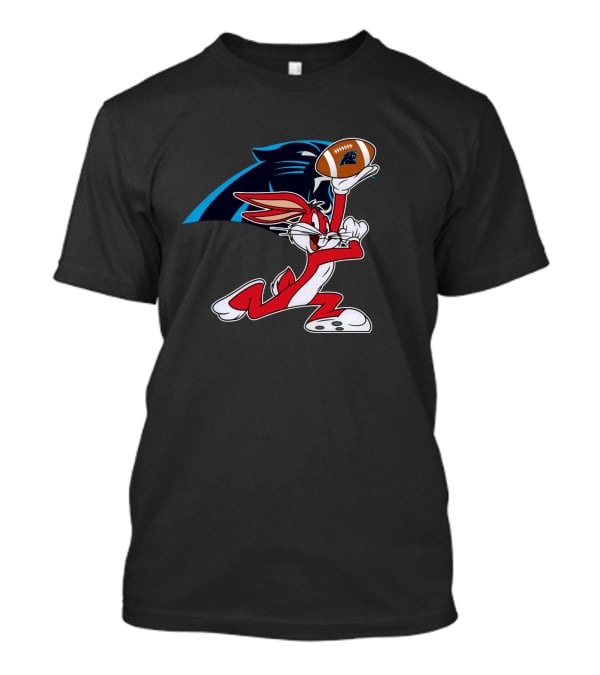 Carolina Panthers Bugs Bunny Football Chiefs T-Shirt