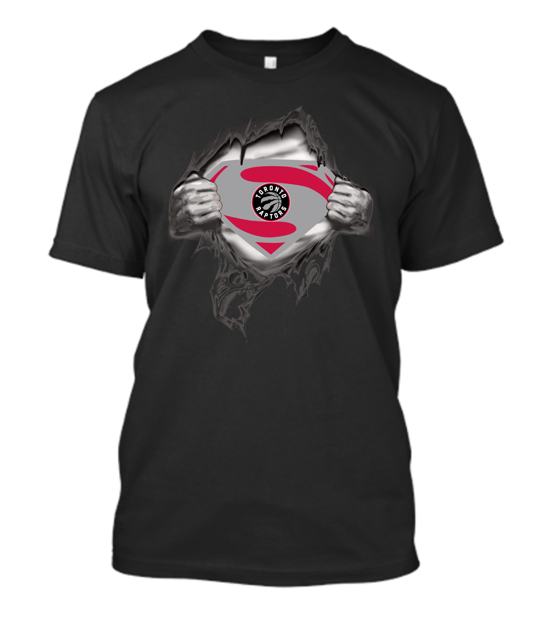 Toronto Raptors Superman Logo Concept T-Shirt