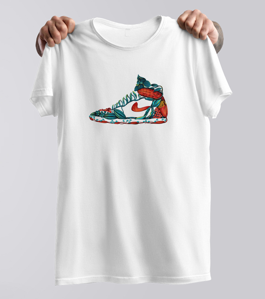 Raxenne Maniquiz Philippine Botanical Air Jordans T-Shirt