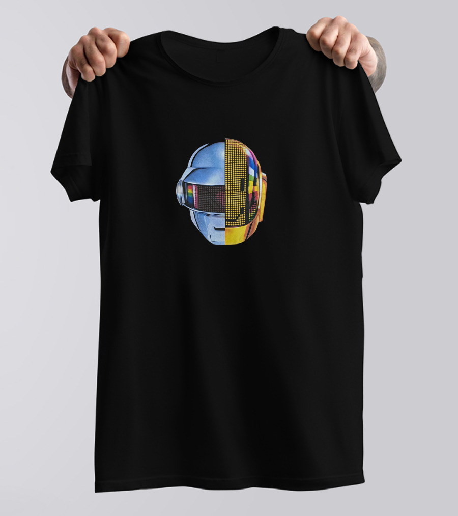Custom Daft Punk Helmet T-Shirt
