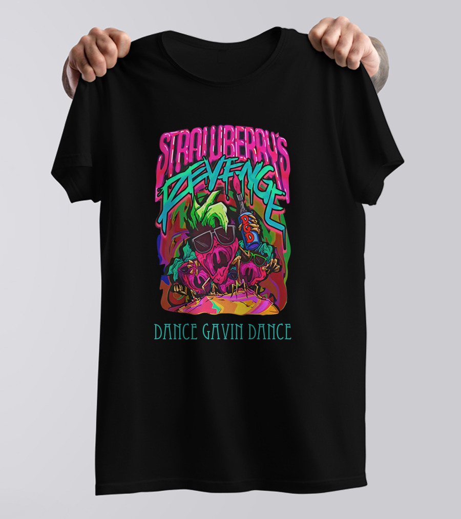 Strawberry's Revenge Dance Gavin Dance Vibrant T-Shirt