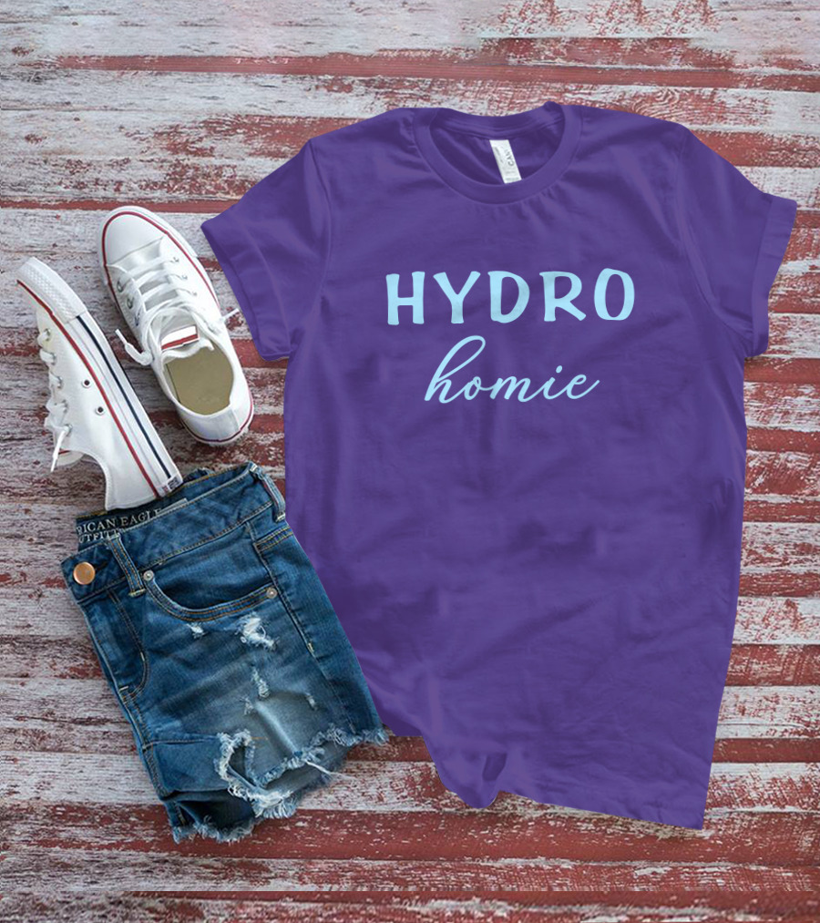 Hydro Homie Water Lover Womens H2o T-Shirt