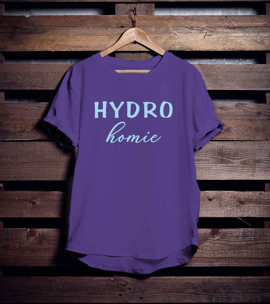 Hydro Homie Water Lover Womens H2o T-Shirt