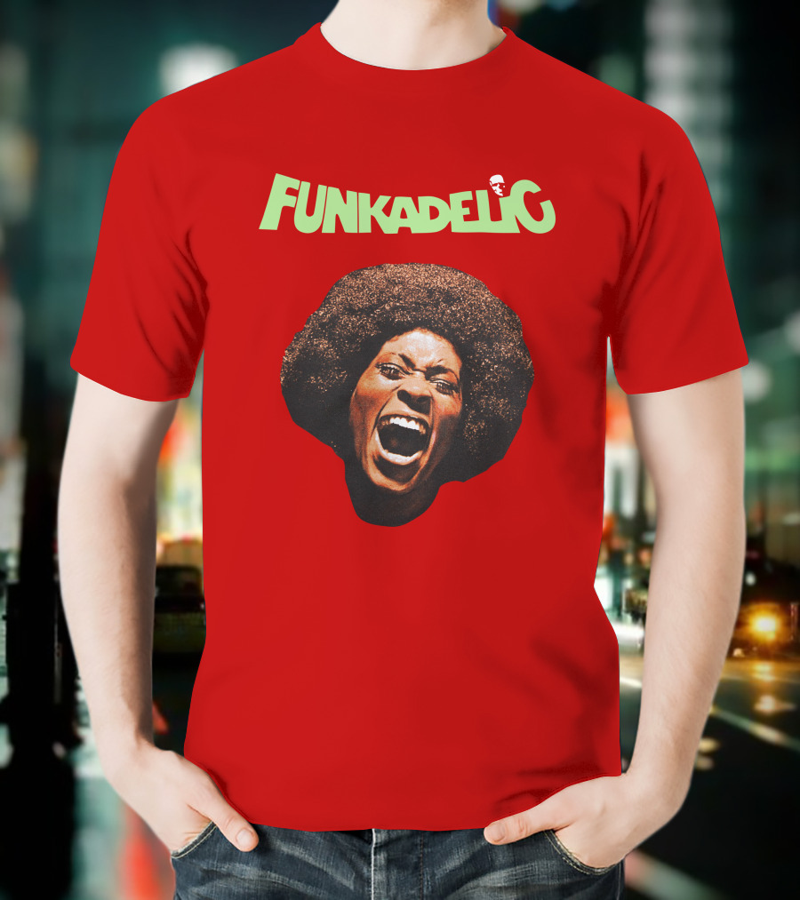 Urban Outfitters Merch Funkadelic Free Your Mind Afro Soul Face T-Shirt