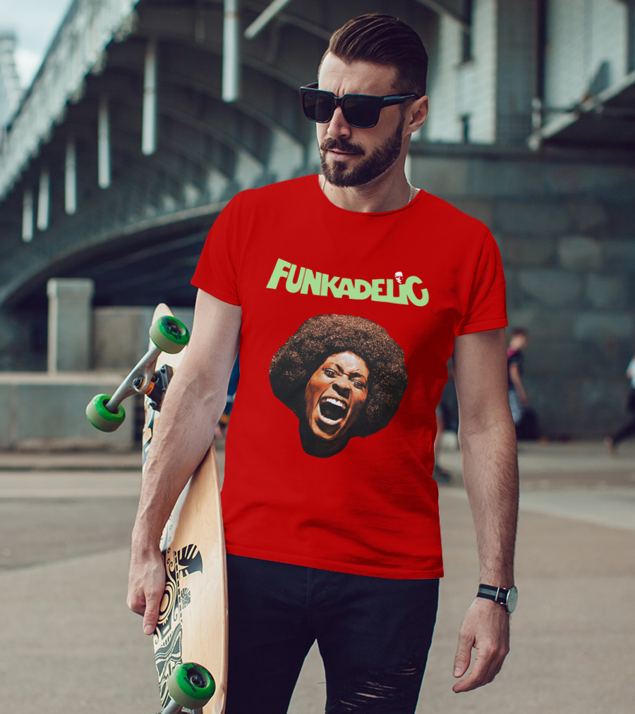 Urban Outfitters Merch Funkadelic Free Your Mind Afro Soul Face T-Shirt