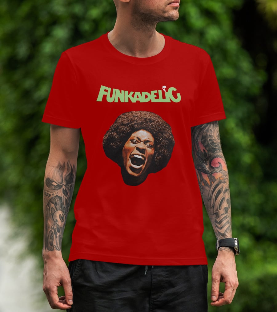 Urban Outfitters Merch Funkadelic Free Your Mind Afro Soul Face T-Shirt