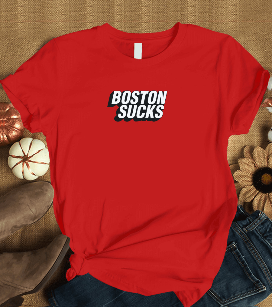 Ny Post Shop Boston Sucks T-Shirt
