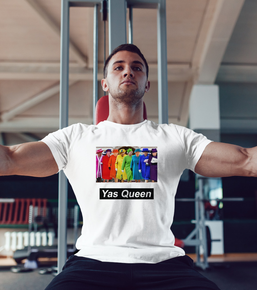 Yas Queen Rainbow Fashion T-Shirt