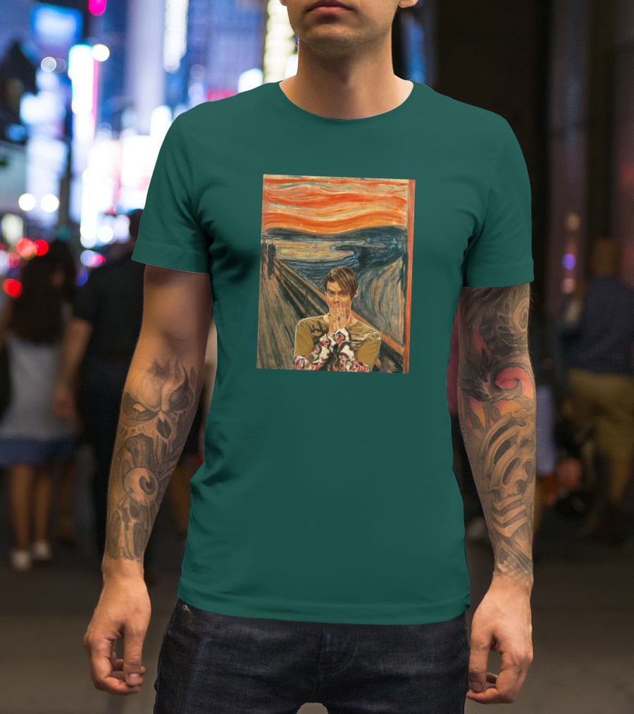 Livefromnewyork Stefon X The Scream Fusion T-Shirt