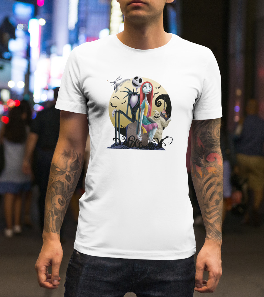 Lizgillies Jack Sally Oogie Boogie Nightmare Before Christmas T-Shirt
