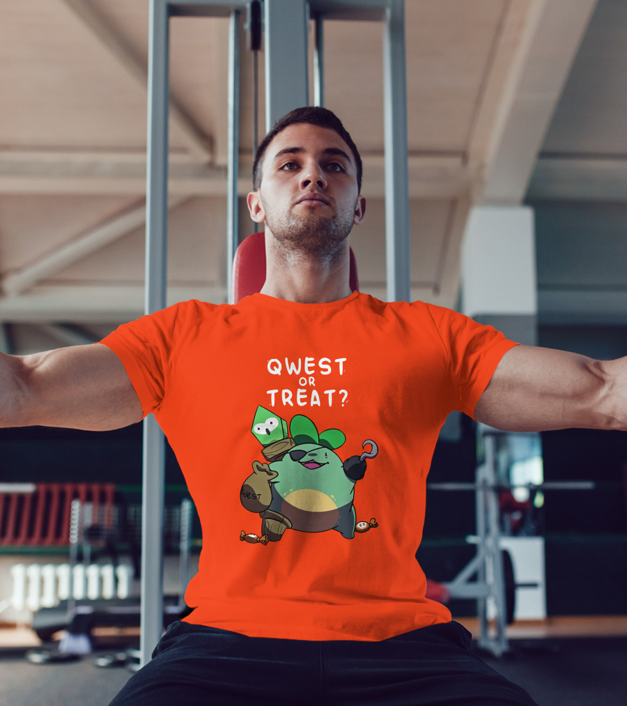 Qwest Or Treat Halloween Quest Sprout Pirate Hook Candy T-Shirt
