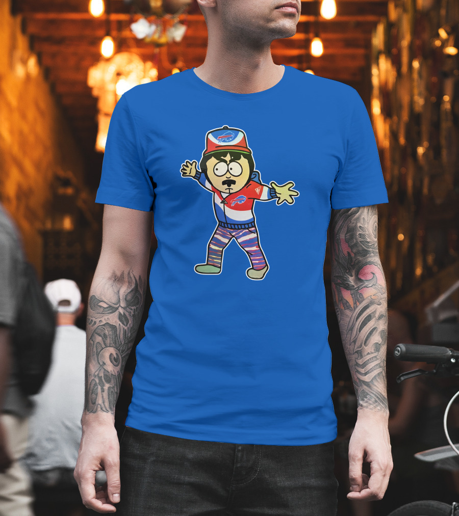 Ryan Johnson Buffalo Bills Inspired Cartoon Character T-Shirt