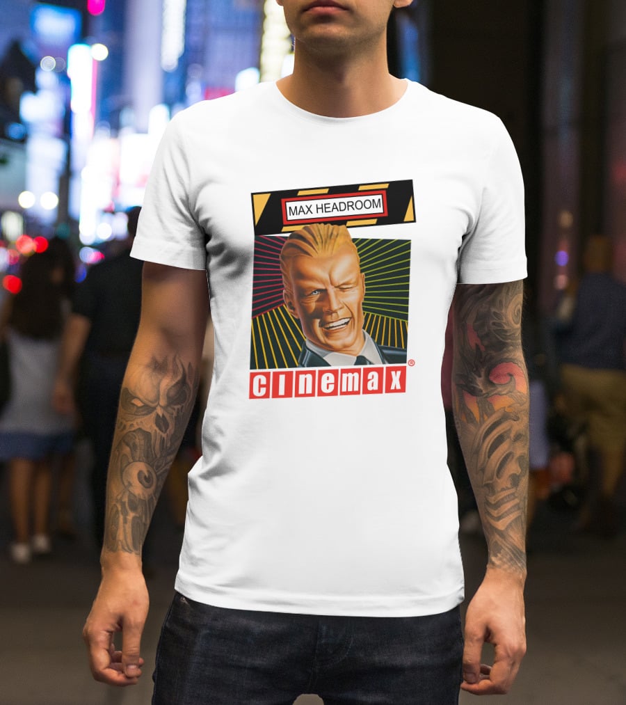 Max Headroom Cinemax Vintage Iconic T-Shirt