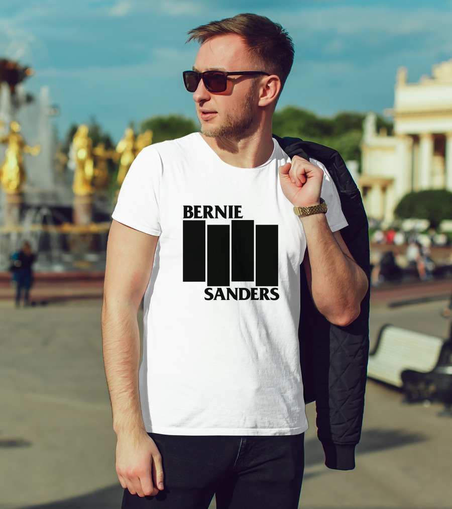 Bernie Sanders Black Flag T-Shirt