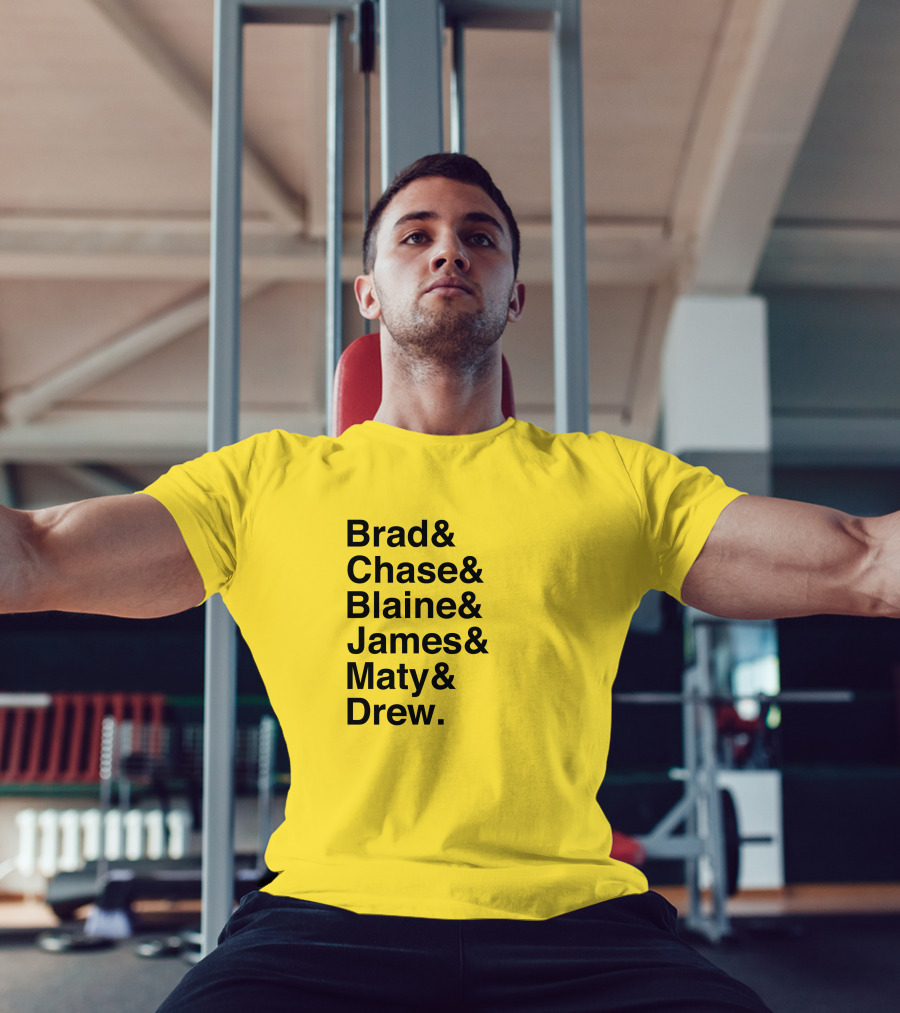 Brad Chase Blaine James Maty Drew 573 Tees Collaboration T-Shirt