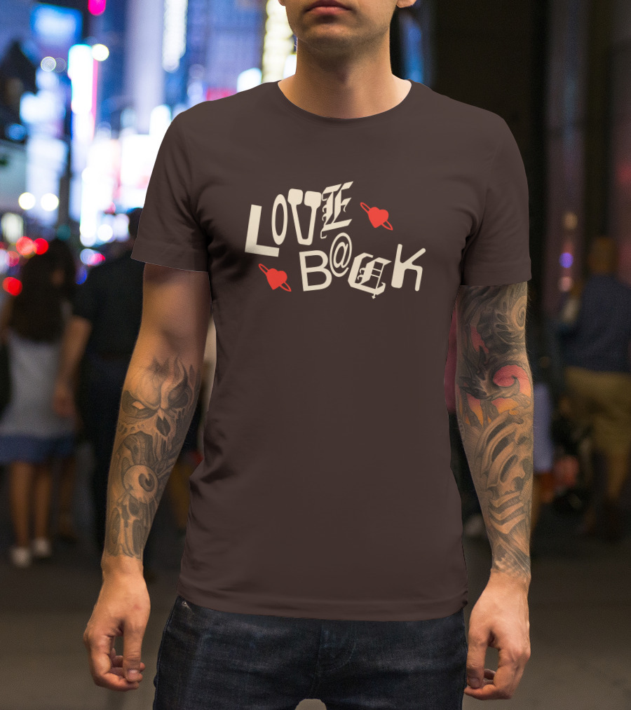 Why Don't We Merch Love Back Cupid Hearts T-Shirt