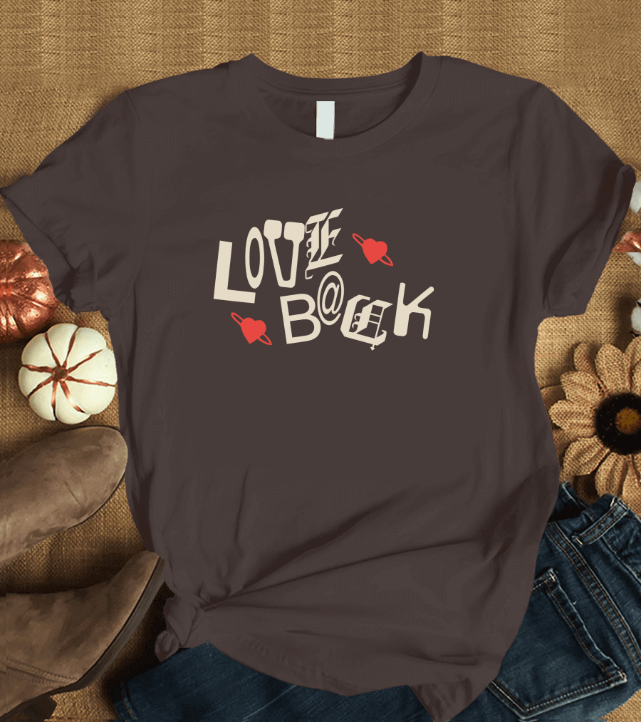 Why Don't We Merch Love Back Cupid Hearts T-Shirt