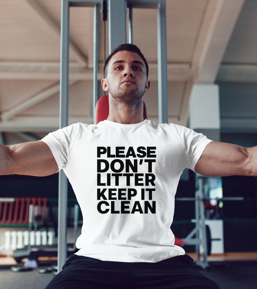 Please Don't Litter Keep It Clean Sebastian Vettel T-Shirt