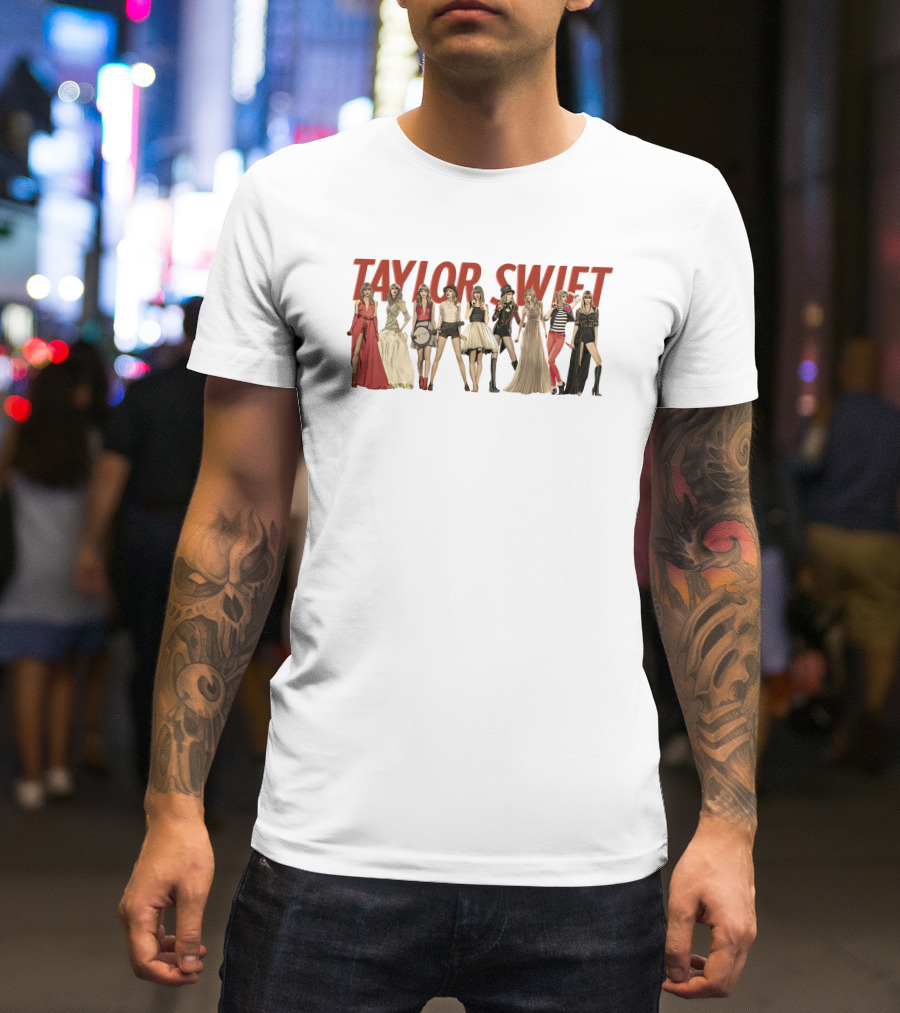 Taylor Swift Red Taylor's Version Eras Outfits T-Shirt