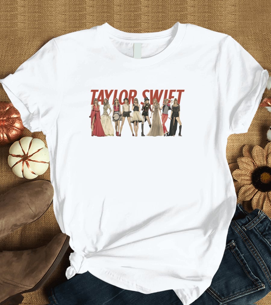 Taylor Swift Red Taylor's Version Eras Outfits T-Shirt