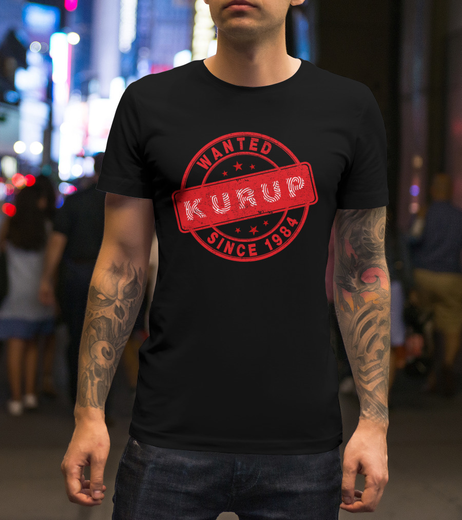 Mydesignation Merch Kurup Wanted Stamp Since 1984 T-Shirt