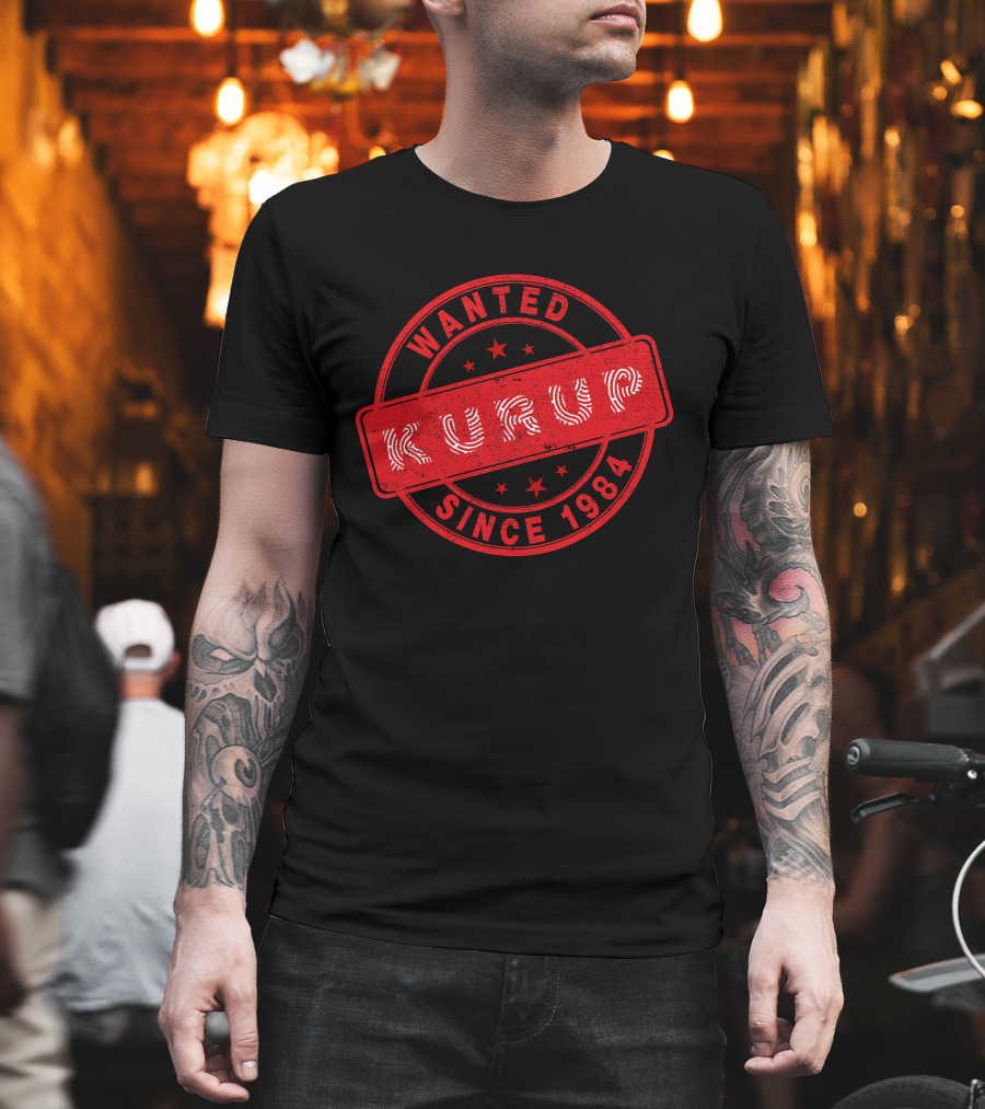 Mydesignation Merch Kurup Wanted Stamp Since 1984 T-Shirt