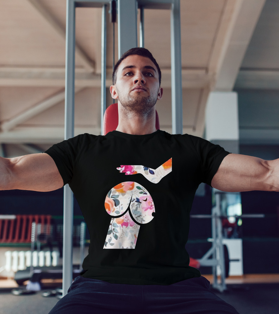 A Perfect Dog Lovers Floral T-Shirt