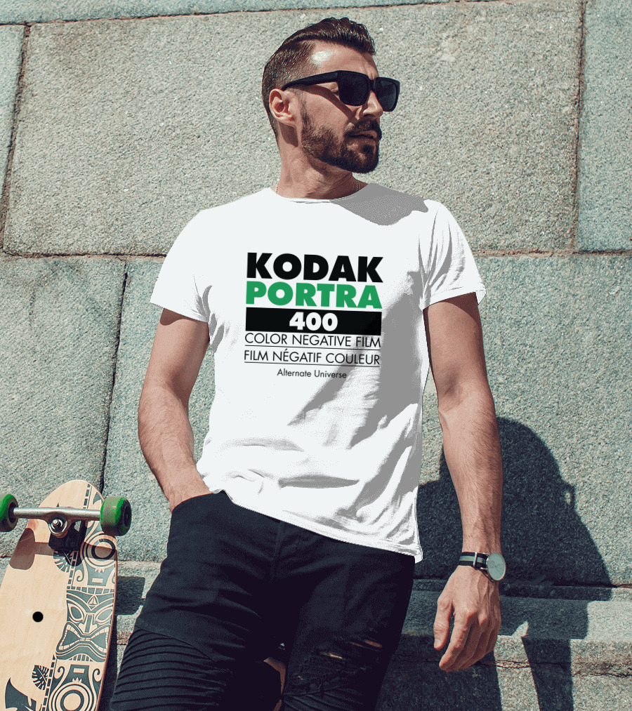 KODAK PORTRA 400 Color Negative Film Alternate Universe T-Shirt