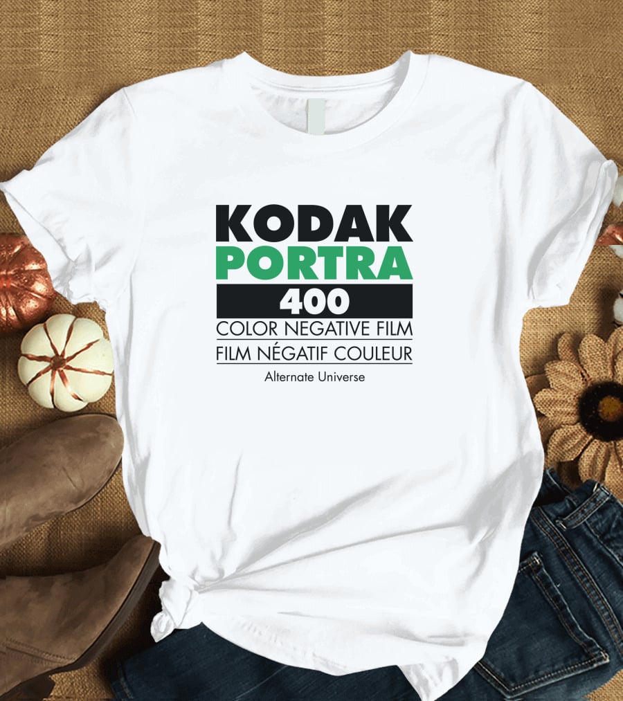 KODAK PORTRA 400 Color Negative Film Alternate Universe T-Shirt
