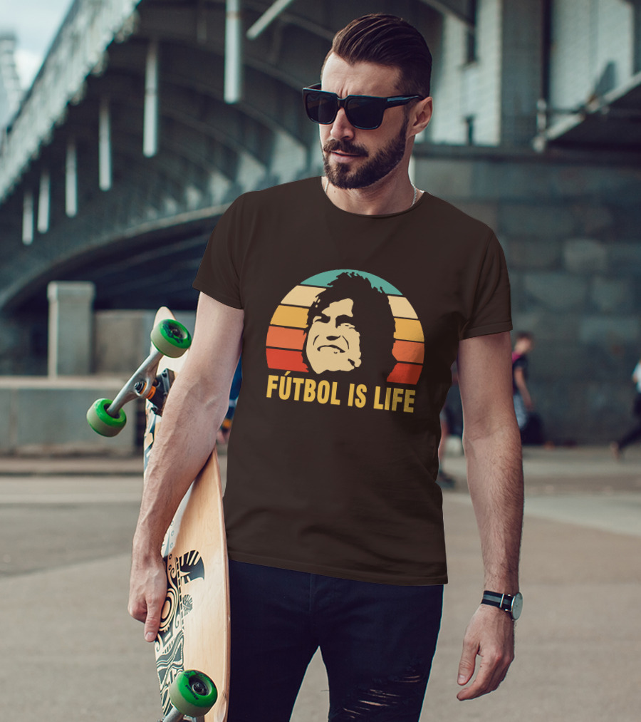Fútbol Is Life Retro Dani Rojas T-Shirt