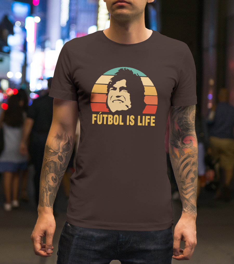 Fútbol Is Life Retro Dani Rojas T-Shirt
