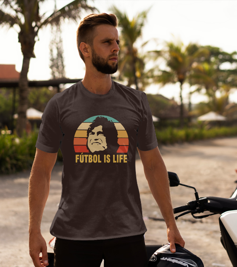 Fútbol Is Life Retro Dani Rojas T-Shirt