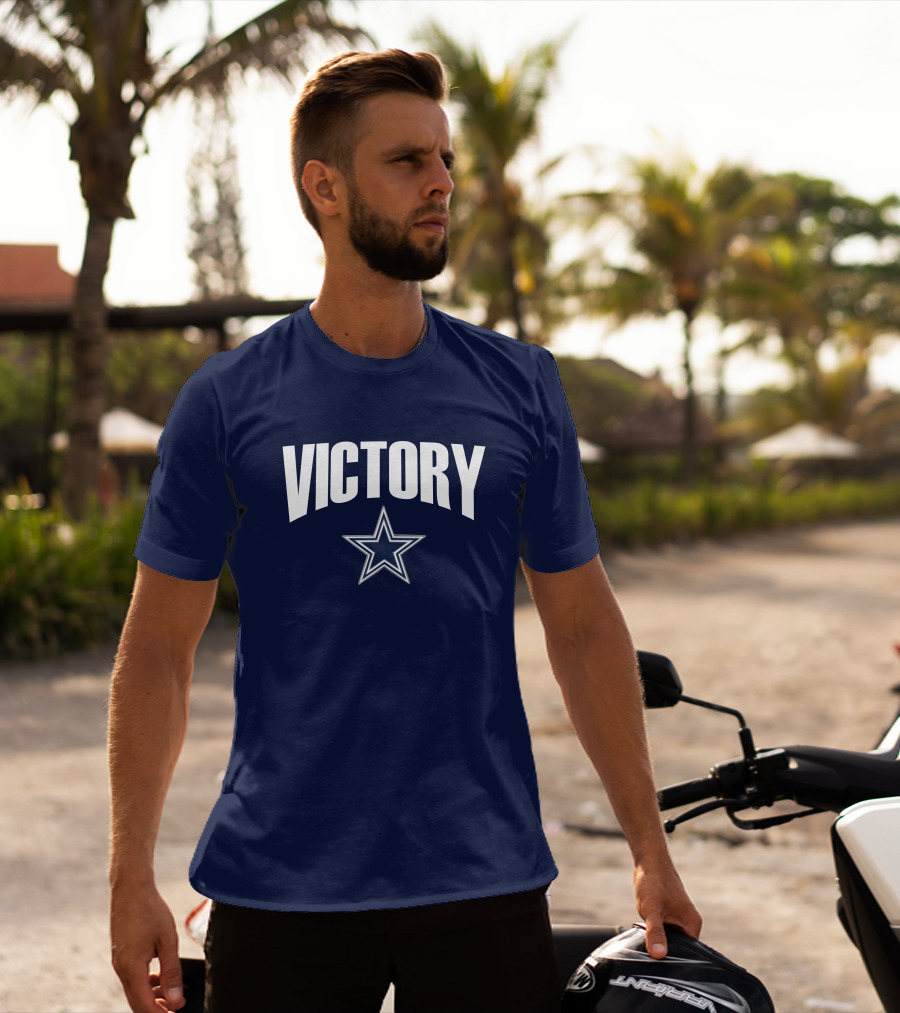 Dallas Cowboys Ezekiel Elliott Victory Star T-Shirt
