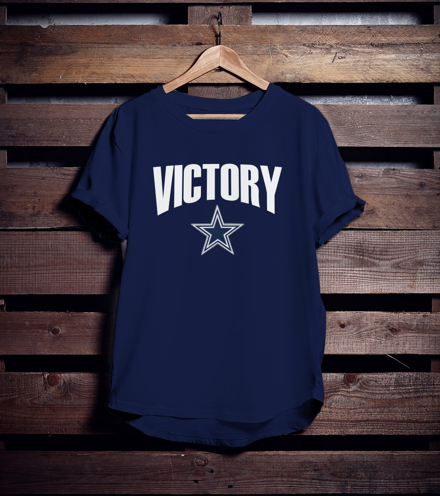Dallas Cowboys Ezekiel Elliott Victory Star T-Shirt
