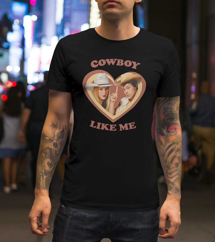 Haylor Cowboy Like Me Heart Duo T-Shirt