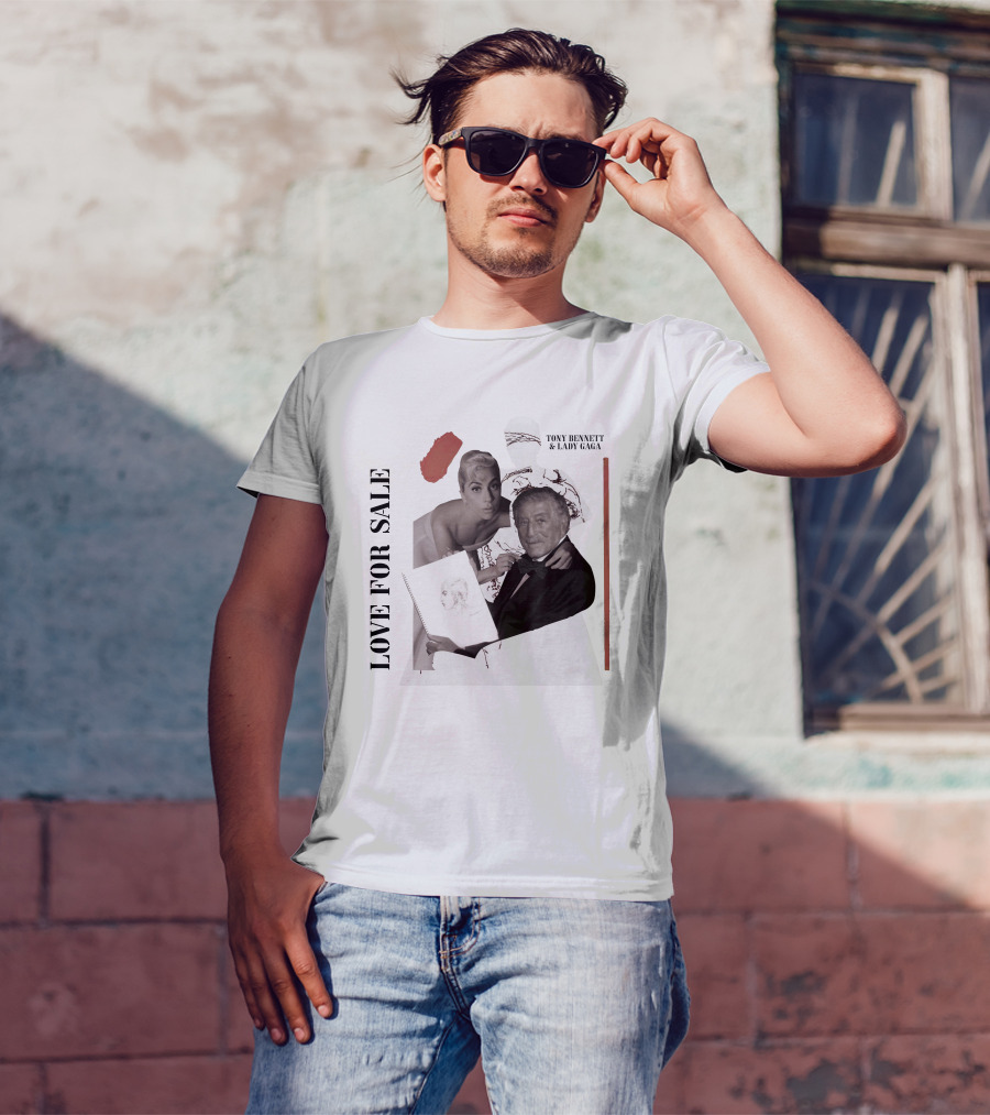 LOVE FOR SALE TONY BENNETT And LADY GAGA T-Shirt