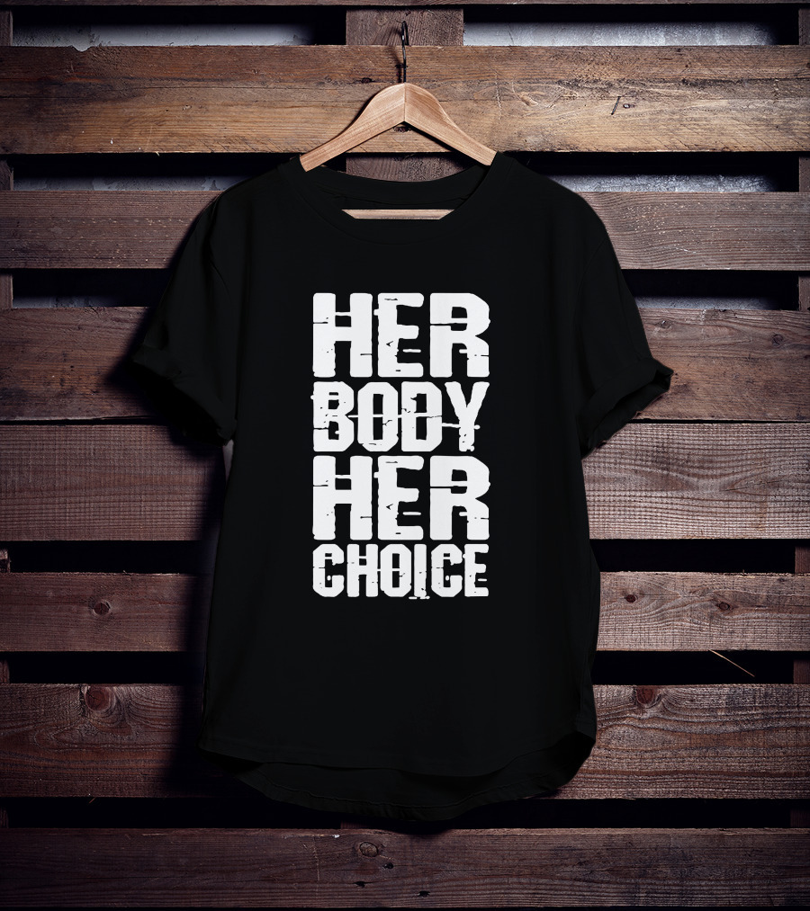 David Weissman Dave Bautista Her Body Her Choice Text T-Shirt