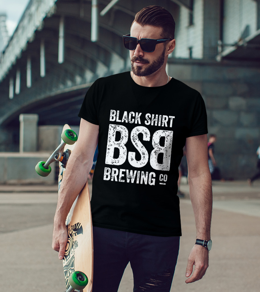 Black Shirt BSB Brewing CO T-Shirt