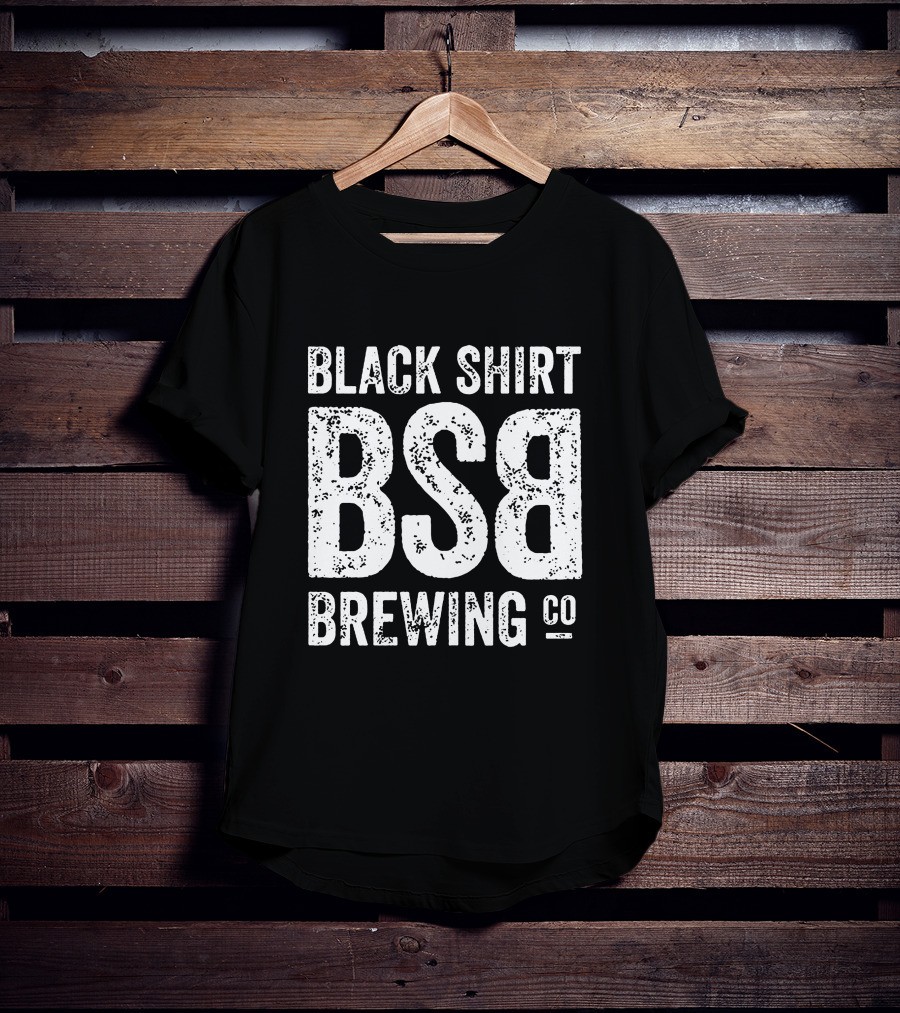 Black Shirt BSB Brewing CO T-Shirt