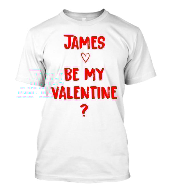 James Be My Valentine Maroon 5 Happy Birthday T-Shirt
