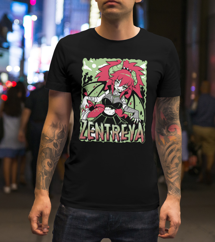 Zentreya Halloween Vtuber Monster T-Shirt