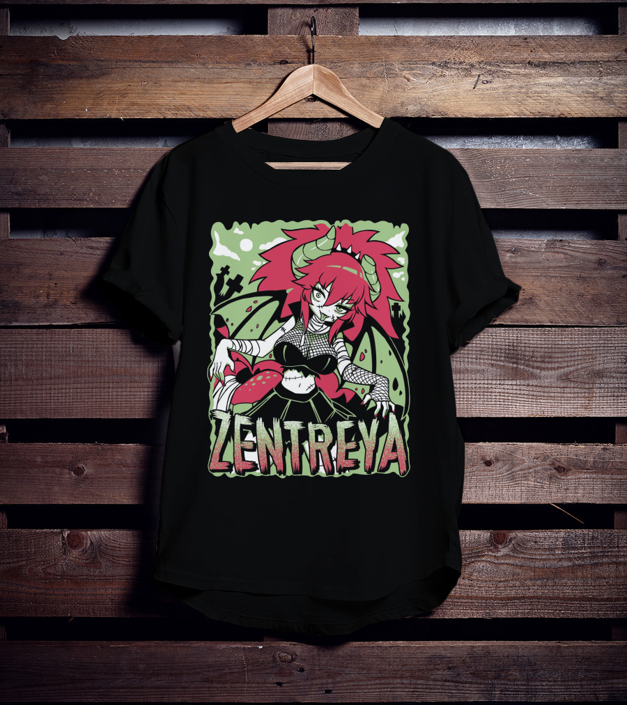 Zentreya Halloween Vtuber Monster T-Shirt